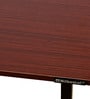 Allay Height Adjustable Portable Table in Teak Colour