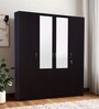 Allen 4 Door Wardrobe in Wenge Finish with Mirror