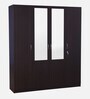 Allen 4 Door Wardrobe in Wenge Finish with Mirror
