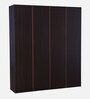 Allen 4 Door Wardrobe in Wenge Finish with Mirror