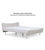 Allen Queen Size Bed in White Finish