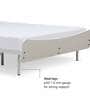 Allen Queen Size Bed in White Finish