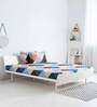 Allen Queen Size Bed in White Finish