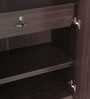 Allen 2 Door Wardrobe in Walnut Finish