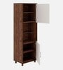 Allie TV Unit In Columbian Walnut & Pumic Grey Colour
