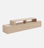 Allie TV Unit in Light Oak Finish With Open Shelves Allie TV Unit in Light Oak Finish With Open Shelves