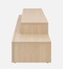 Allie TV Unit in Light Oak Finish With Open Shelves Allie TV Unit in Light Oak Finish With Open Shelves