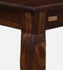 Allier Sheesham Wood 6 Seater Dining Set in Scratch Resistant Provincial Teak Finish With Bench
