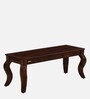 Allier Sheesham Wood 6 Seater Dining Set in Scratch Resistant Provincial Teak Finish With Bench