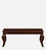Allier Sheesham Wood 6 Seater Dining Set in Scratch Resistant Provincial Teak Finish With Bench