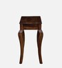 Allier Sheesham Wood Console Table In  Scratch Resistant Provincial Teak Finish