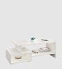 Allium Coffee Table In Frosty White Finish