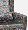 Allium Fabric Wing Chair in Multicolour