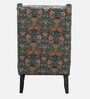 Allium Fabric Wing Chair in Multicolour