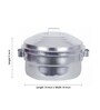 Aluminium Idli Cooker (2*7 Idlis and 1*5Idlis)