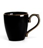 Allure 220 ml Black Porcelain Coffee Mug