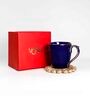 Allure 220 ml Blue Porcelain Coffee Mug
