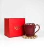 Allure 220 ml Rosewood Porcelain Coffee Mug