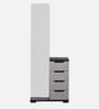 Allure Dresser in Brown And White Colour