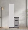 Allure Dresser in Brown And White Colour