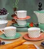 Almaaz Premium Tea Cup and Saucer Set of 2
