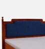 Almer Sheesham Wood Queen Size Bed in Scratch Resistant Honey Oak Finish With Box Storage