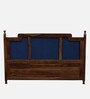 Almer Sheesham Wood Queen Size Bed in Scratch Resistant Provincial Teak Finish With Box Storage