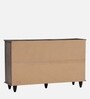 Almo 3 Door Shoe Cabinet in Fleton Oak Finish