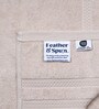 Almond Cream Bamboo and Cotton Solid 600 GSM Hand Towels (2 Pc)
