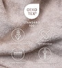 Almond Cream Bamboo and Cotton Solid 600 GSM Face Towels Pack of 4
