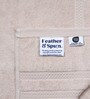Almond Cream Bamboo and Cotton Solid 600 GSM Hand Towels Pack of 2