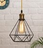 Alpa Black Metal Hanging Light