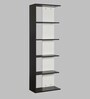 Alpha Book Shelf in Black & White Finish