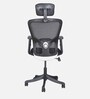 Alpha High-Back Ergonomic Executive Office Chair in Black