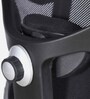 Alpha High-Back Ergonomic Executive Office Chair in Black