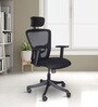 Alpha High-Back Ergonomic Executive Office Chair in Black