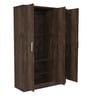 Alpha 3 Door Wardrobe With Mirror In Choco Walnut Finish