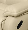 Alpine Leatherette 2 Seater Recliner In Mist Colour