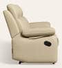 Alpine Leatherette 2 Seater Recliner In Mist Colour