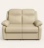 Alpine Leatherette 2 Seater Recliner In Mist Colour