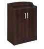 Alpine Shoe Cabinet in Walnut Finish