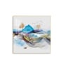 Alpine Vista Glass Finish Square Wall Art