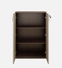 Alston 2 Door Small File Cabinet In Balliness Pine & Cloud Ash Finish With Lock