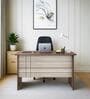 Alston Workstation In Balliness Pine & Cloud Ash Finish With Drawer