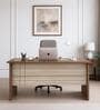 Alston Xl Workstation In Balliness Pine & Cloud Ash Finish With Drawer