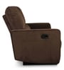 Altamura 2 Seater Manual Recliner In Dark Brown Colour