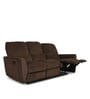 Altamura 3 Seater Manual Recliner In Dark Brown Colour
