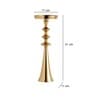 Altar Flame Gold Candle Holder