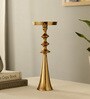 Altar Flame Gold Candle Holder