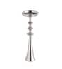 Altar Flame Silver Candle Holder